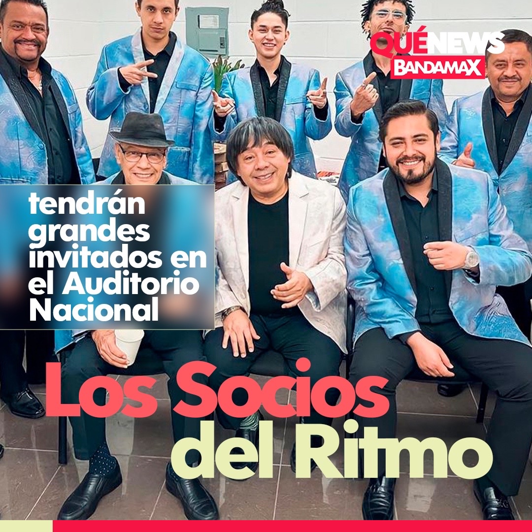 Durante la conferencia de prensa de Los Socios del Ritmo sobre su primera presentación en el Auditorio Nacional del próximo 25 de abril, revelaron que los acompañarán grandes de la música como Alexander Acha, Daniel de La Gusana Ciega y Samo. 🤩🙌🏼