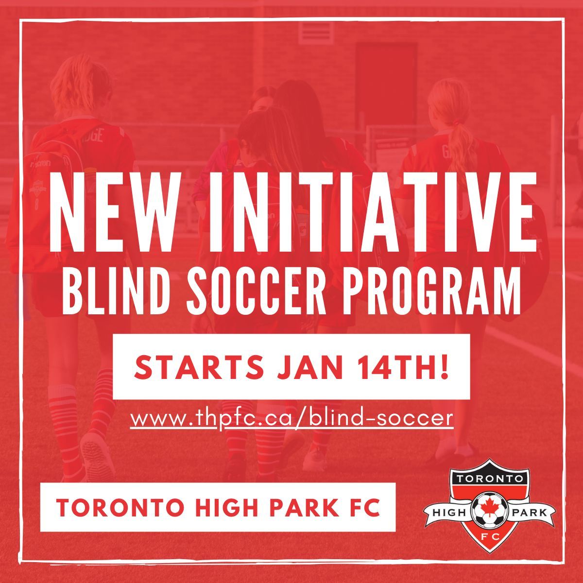 🌟 Join us in embracing the beautiful game without sight boundaries! THPFC is proud to announce our Blind Soccer Program – where passion meets inclusion! On January 14th, we kick off a journey of teamwork, skill & endless possibilities. Learn more: thpfc.ca/blind-soccer/ #THPFC
