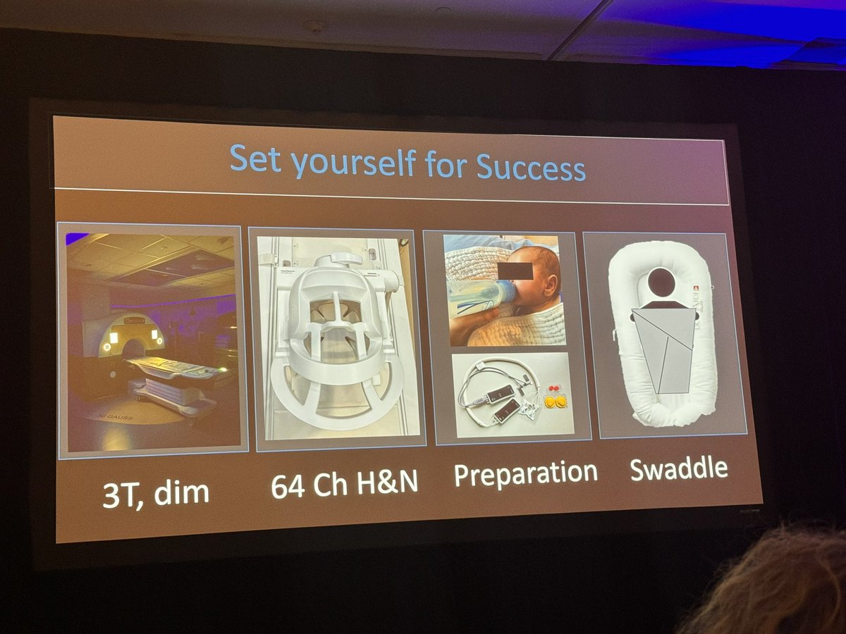 boschildrensrad's tweet photo. Our alumnus @Camilojaimesc now @MGHImaging presents his informative talk on ways to maximize yield of #neonatalMRI . Key pearls: Keep the baby comfortable, know what normal looks like, time the MRI right, https://t.co/S0MPEzJODx