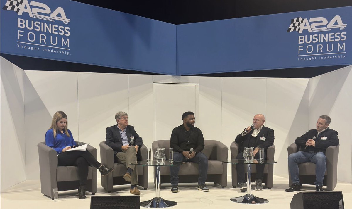 iamguyn's tweet image. Good few days at @Autosport_Show. Lots of catching up with people I don’t see often enough and a interesting chat about the motorsport business hosted expertly by @bernie_collins1