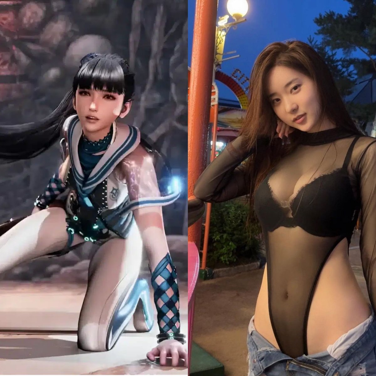 mrpyo1's tweet photo. Stellar Blades real life model Shin Jae-eun was carefully picked out for the game 🔥 https://t.co/S7pGkUNv5q