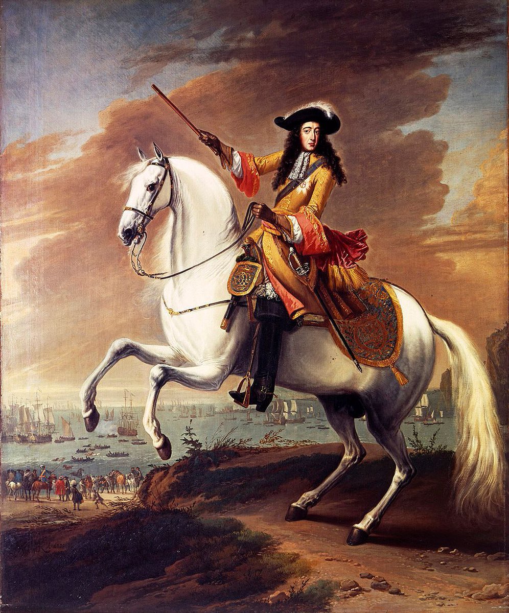 #WilliamOfOrange, a skilled commander, made strategic moves that minimized the need for large-scale battles. Landing at Torbay, #England, he met with limited resistance, and many, including military leaders and politicians, defected to his side. #History #GloriousRevolution