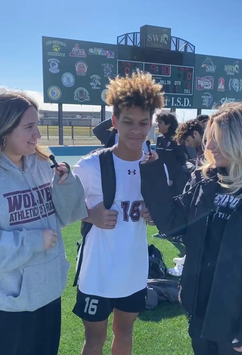Wolves WIN! 4-3 over Kennedy 3 2nd half goals. Goals from Zayne Z from a Blake T corner, Vicente H 2 goals, and Alex P with his first Varsity goal. Great effort by Trevon S. Audio issues on post game interviews. Shout out to Athletic Trainers/reporters Marci, McKenna &amp; Dakota.
