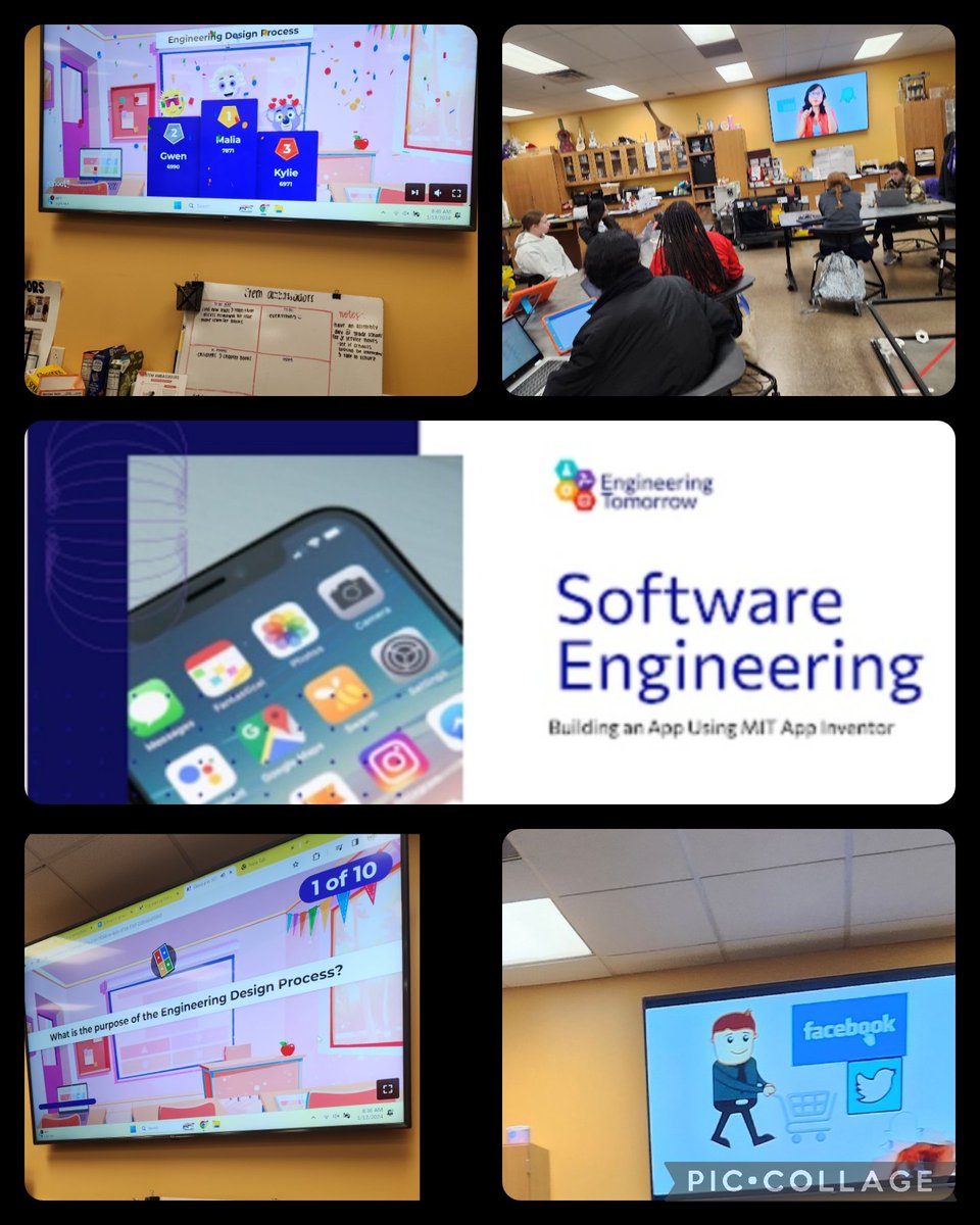 Jennifer Martin (@jennifermarti26) on Twitter photo How do you #STEM ? <a href="/iwaredknights/">Incarnate Word Academy</a>
STEM Lab it is exploring #SoftwareEngineering careers with <a href="/Engineering2mo/">EngineeringTomorrow</a>! Diving into the world of coding using <a href="/MITAppInventor/">MIT App Inventor</a> and challenging knowledge with Kahoot. #STEMeducation #FutureEngineers How do you #STEM ? <a href="/iwaredknights/">Incarnate Word Academy</a>
STEM Lab it is exploring #SoftwareEngineering careers with <a href="/Engineering2mo/">EngineeringTomorrow</a>! Diving into the world of coding using <a href="/MITAppInventor/">MIT App Inventor</a> and challenging knowledge with Kahoot. #STEMeducation #FutureEngineers