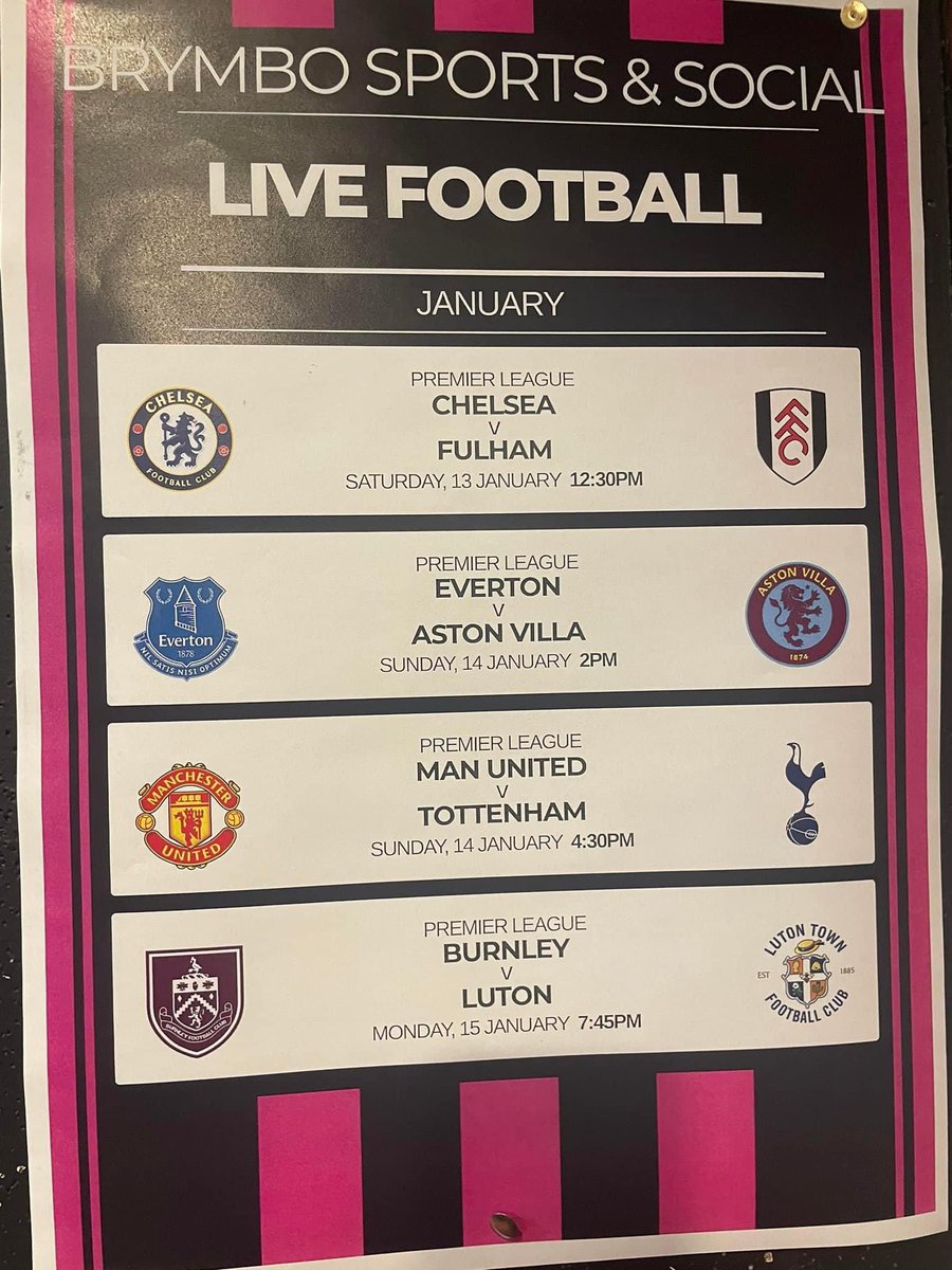 ⚽️ Some Big Games coming this weekend ⚽️