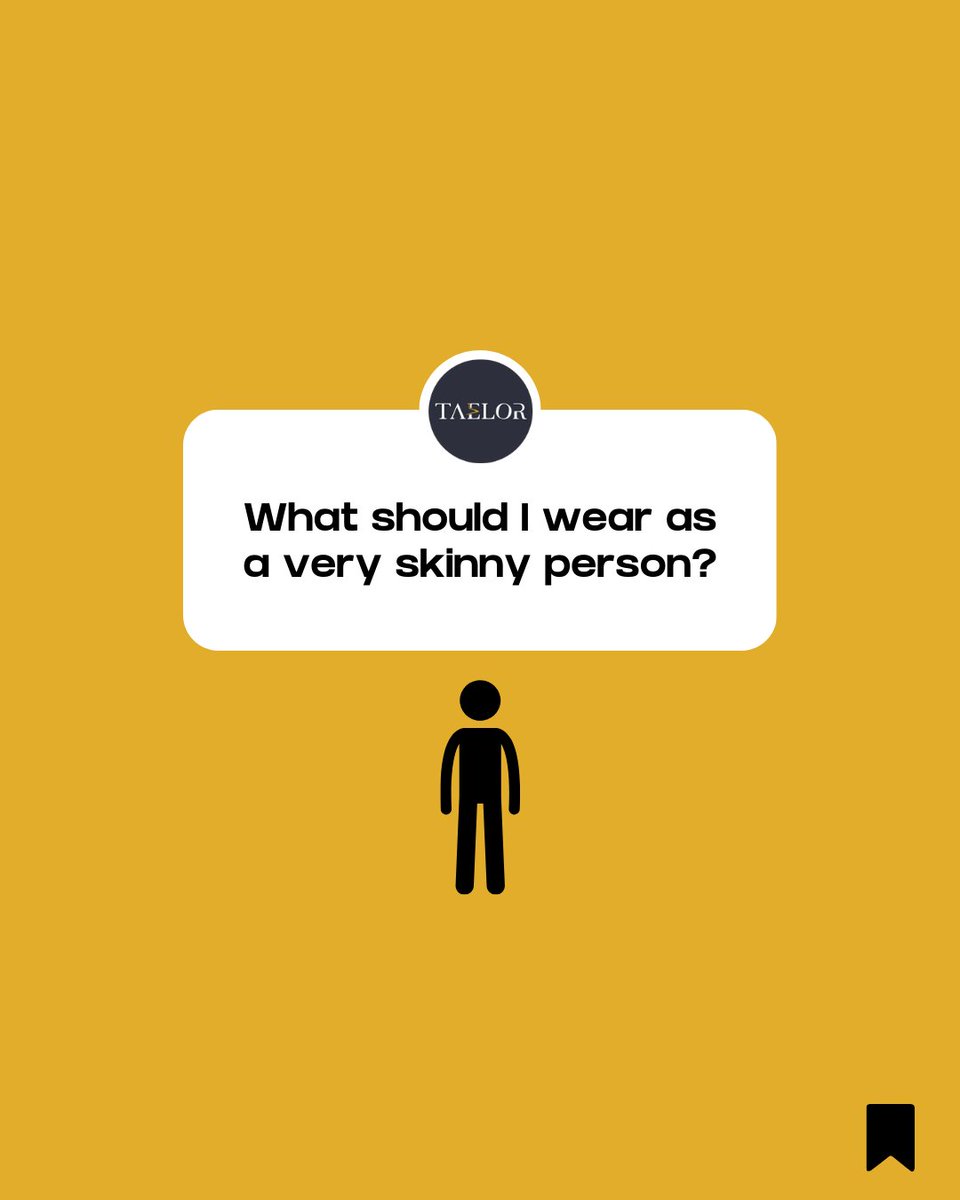 TaelorStyle's tweet image. #StyleHacks for you! Embrace your slim physique with confidence! Our stylists suggest plenty of ways to add some buff to your appearance.
Leverage your advantage on runway styles and break free from the slim-fit stereotype. Your unique built make your style stand out!