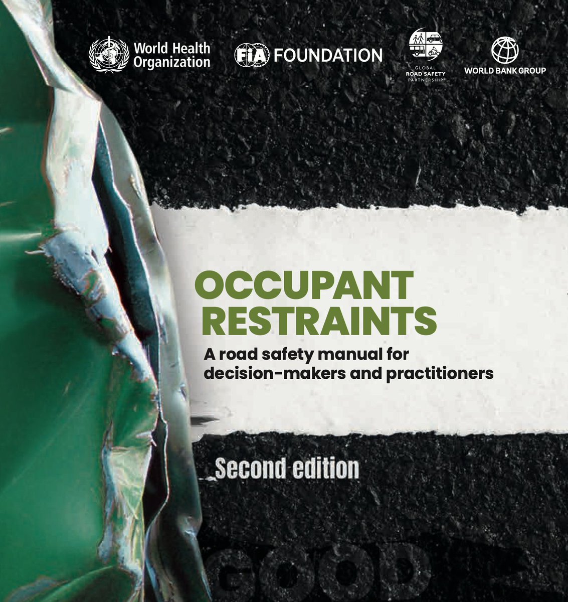 When a crash occurs, an unrestrained car occupant continues to move at the same speed at which the vehicle was traveling before the collision.

An occupant’s chances of survival increase dramatically when restrained appropriately.

Learn more: bit.ly/41f0CWU

#RoadSafety