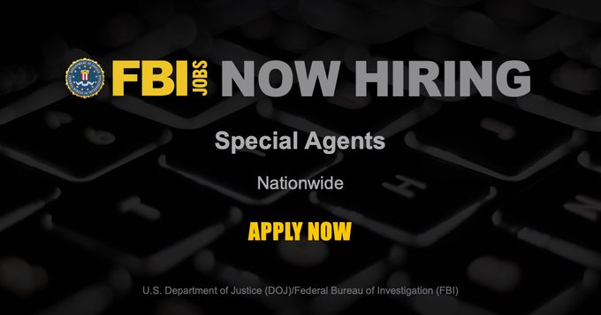 Now is the time to tackle your dream of becoming a #FBI #SpecialAgent. Your road to protecting Americans and upholding the Constitution starts here: fbijobs.gov.