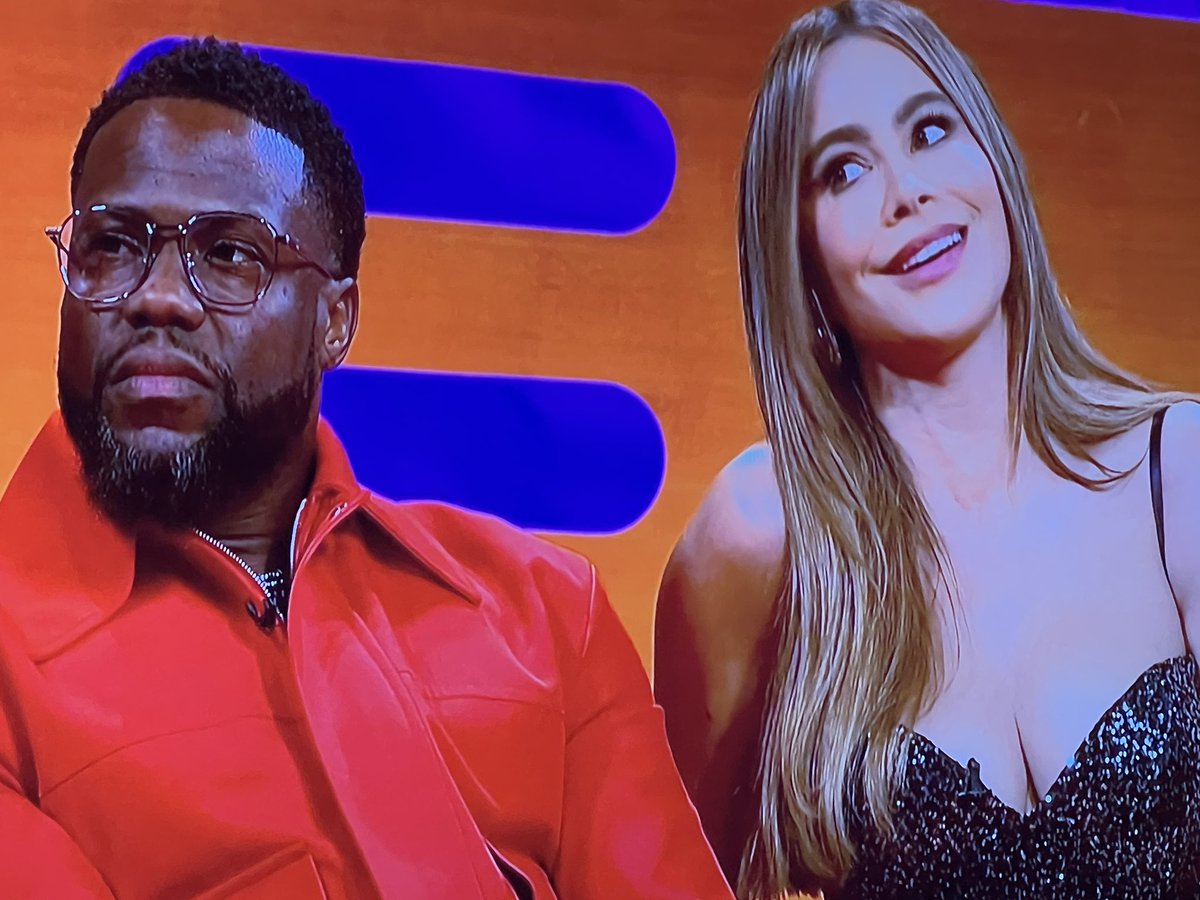 Kevin Hart IM LOVING THE BANTER BETWEEN KEVIN HART AND SOFIA VERGARA ON THE GRAHAM NORTON SHOW 😂📷 #GrahamNorton #GrahamNortonShow #TheGNShow