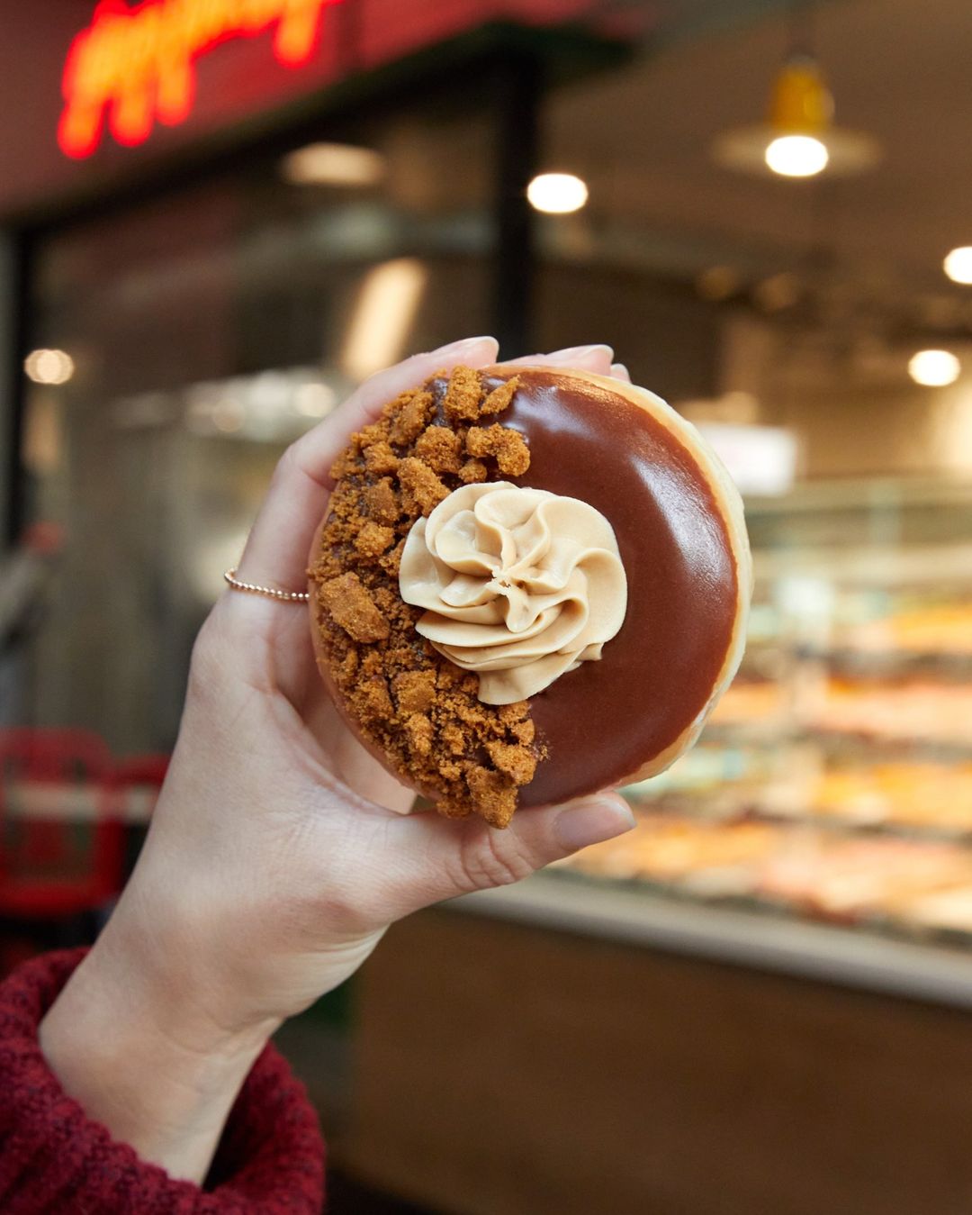 Krispy Kreme Has a New Line of Lotus Biscoff Doughnuts and We're