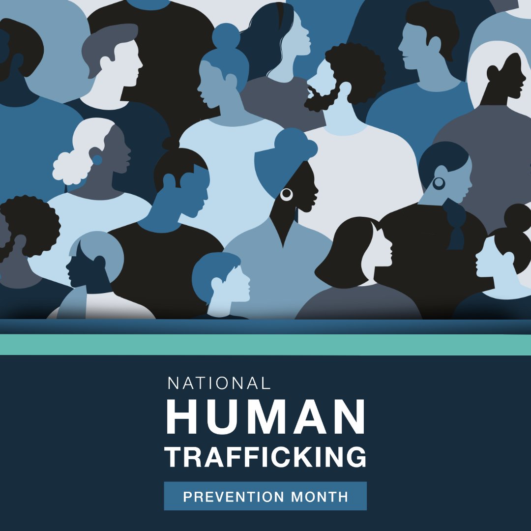 January is #HumanTraffickingAwareness 27.6 million adults &amp; children, are subjected to human trafficking in the world and US: children, teenagers, adults, all genders from cities, suburbs, or rural areas. 𝐊𝐧𝐨𝐰 𝐭𝐡𝐞 𝐬𝐢𝐠𝐧𝐬! Call 911, 1-888-373-7888, text “BeFree” 233733