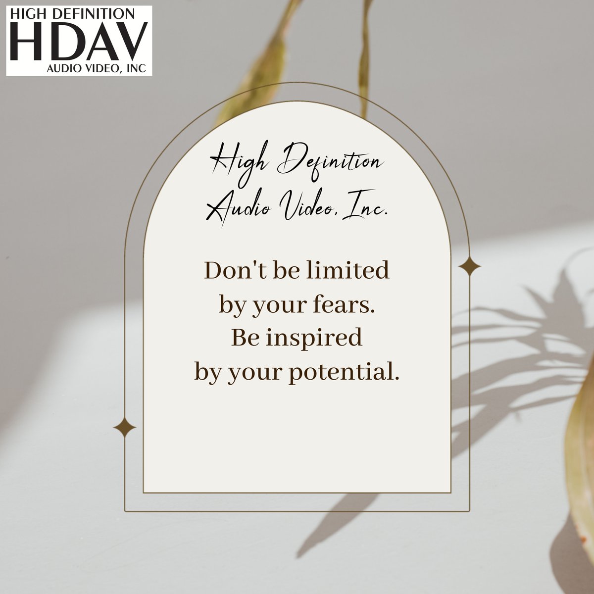 HighDefAV's tweet image. #inspirationalquote #nolimits #nofear #potentialiseverything #keepgoing #myhdav #myhdavinc #highdefinitionaudiovideoinc