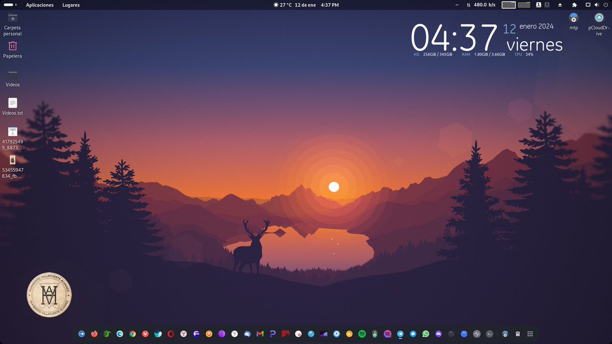 humbertovill68's tweet photo. #ViernesDeEscritorio Fedora Workstation 39 con tema e iconos Drácula #linux #opensource #unixporn #fedoraproject #fedora39 #gnomedesktop https://t.co/HJoqN675WD