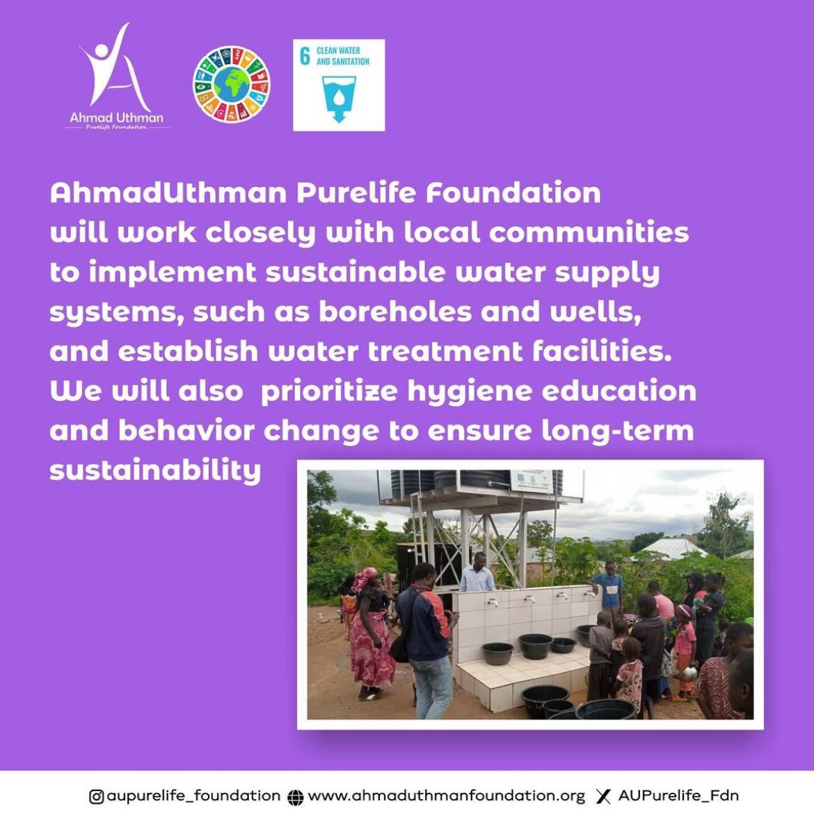 SDG 6 is crucial in Nigeria for ensuring clean water &amp; sanitation for all. Let's work together to overcome water challenges &amp; improve hygiene practices nationwide!
#SDG6 #Nigeria #CleanWaterForAll #sdgs #water