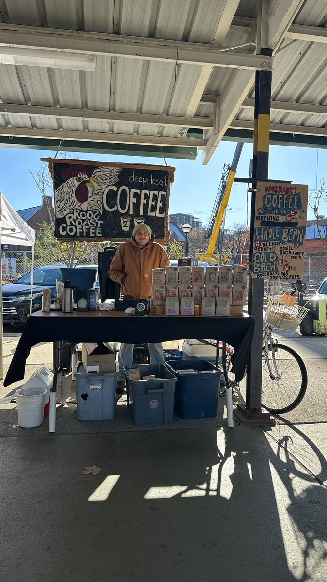 roosroast's tweet photo. They say it’s gonna be cold so we will very unfortunately NOT be at the @a2market tomorrow! We’re so sorry! Both cafes are open 8-4pm all week unless… we won’t even say it. Not gonna jinx it. https://t.co/VtsTEBypdT