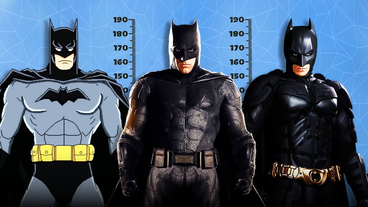 DCU - The Direct on X: “#Batman is 6'2” tall in the comics! Here’s