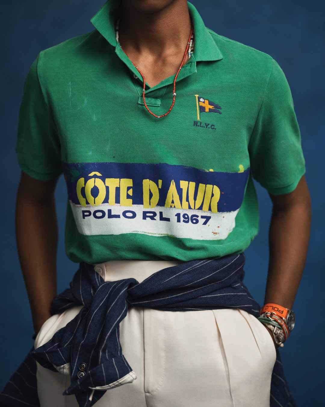 90's RalphLauren“fade”後染“再構築 jacket 90's RalphLauren“fade”後染“再構築 jacket - メルカリ