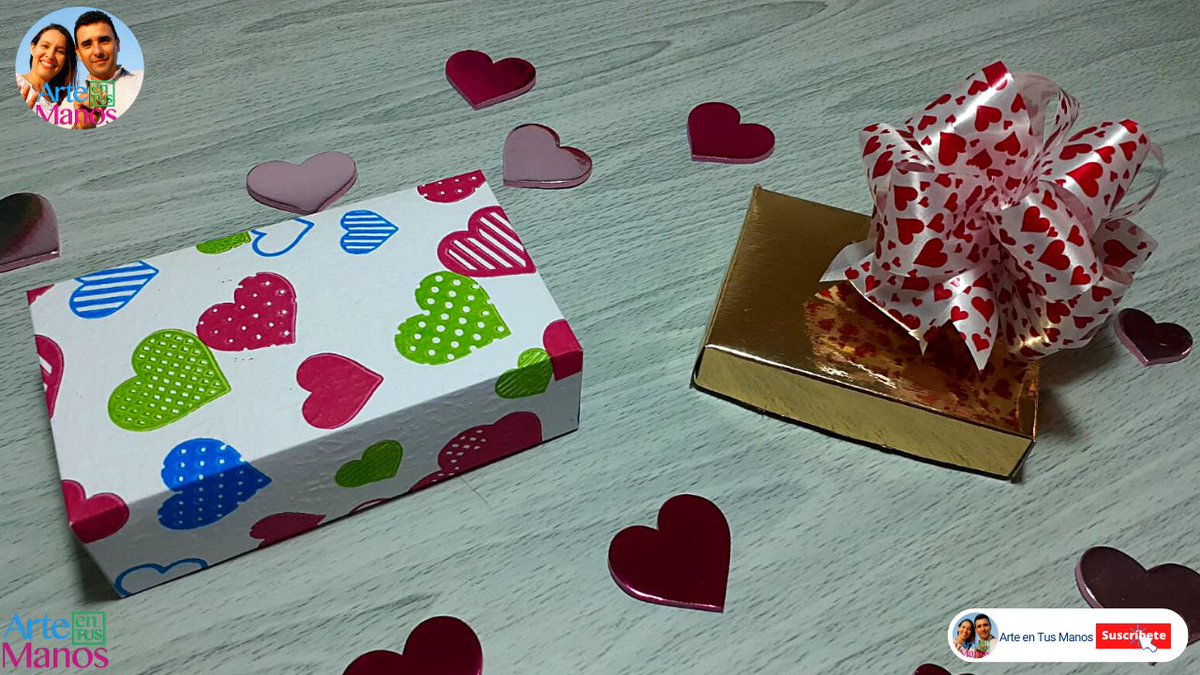🔴Cómo Hacer CAJAS DE CARTÓN Para REGALOS, Tutorial Con Arte en Tus Manos youtu.be/CCQ9Mi_N3FM?si… a través de <a href="/YouTube/">YouTube</a>