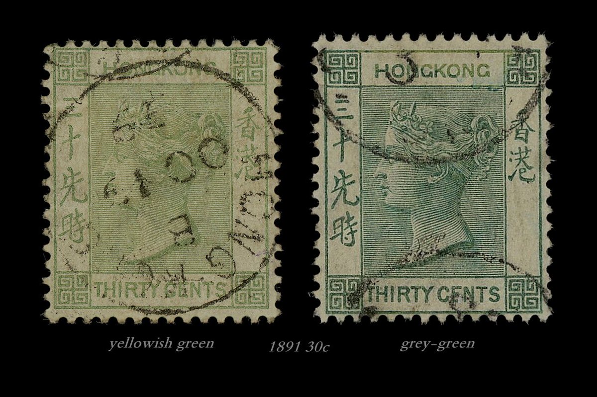 EPAthensbury's tweet photo. The yellowish green was released on January 1, 1891; that is, if this one is authentic.  I can only assume that the grey-green was released later in the year, summer, fall or winter... https://t.co/qVsKV4FUNu
