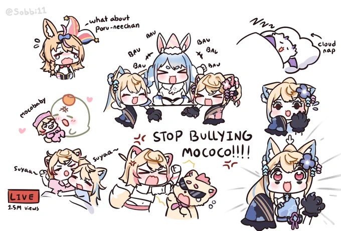 #FWMCpix #FWMCMORNING Ep.67🩵🩷🐾 We need to defend Mococo 💢