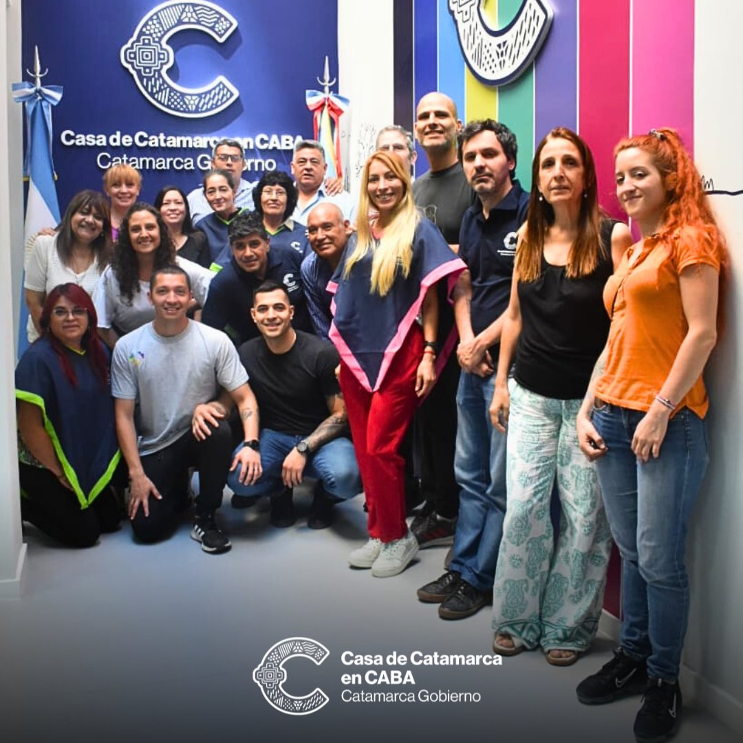 ¡SUEÑO CUMPLIDO! 💫
.
❤️ El equipo de la Casa de Catamarca en CABA los espera en sus renovadas instalaciones 🙌🏼.
.
⏰ Horario de atención: de 8 a 12 hs. (hasta el 31 de enero).