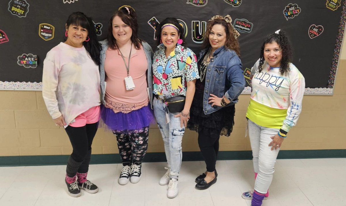 TrinaBenav93422's tweet photo. Totally Rad 80th day of school!
SPED team reppin, like for sure!
#codycolts #SPED #totallytubular
#dudettes https://t.co/hZwqTboNYY