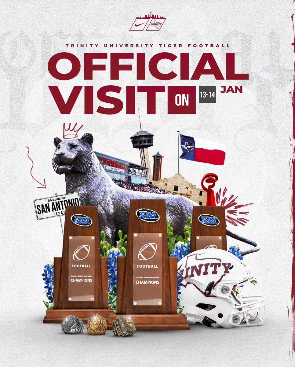 Jackson Priesmeyer (@jpriesmeyer04) on Twitter photo Excited to be in San Antonio this weekend! <a href="/TUFootballTX/">Trinity University Football</a> <a href="/CoachMichalak/">Coach Michalak</a> <a href="/JerhemeUrban83/">Jerheme Urban</a> Excited to be in San Antonio this weekend! <a href="/TUFootballTX/">Trinity University Football</a> <a href="/CoachMichalak/">Coach Michalak</a> <a href="/JerhemeUrban83/">Jerheme Urban</a>