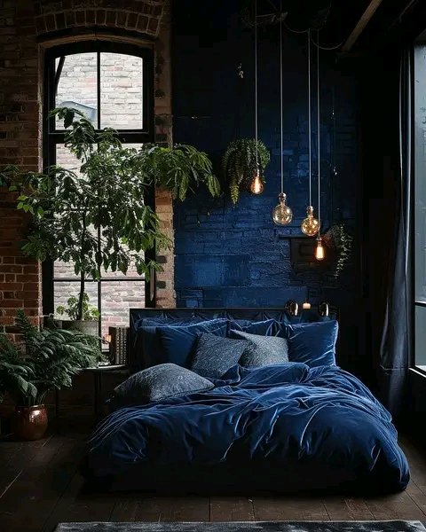 MossMarkus2's tweet photo. Tour Through A Blue Brick House By @benmyhre [IG] 🏡🔵🧱📚🌿 https://t.co/hHQ5Lc523s