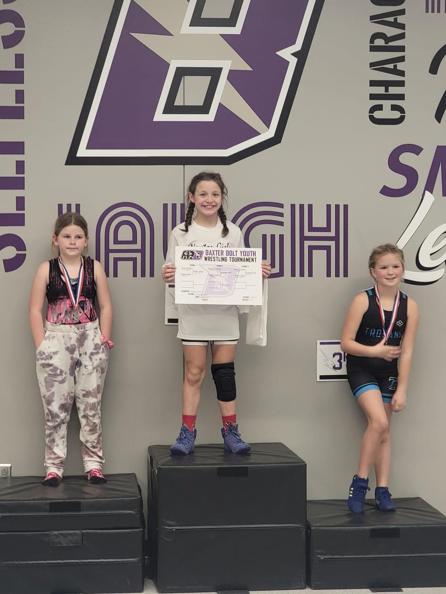 Congratulations Michaela! 

This past weekend, Michaela competed at the Baxter tournament and took home 🥇!