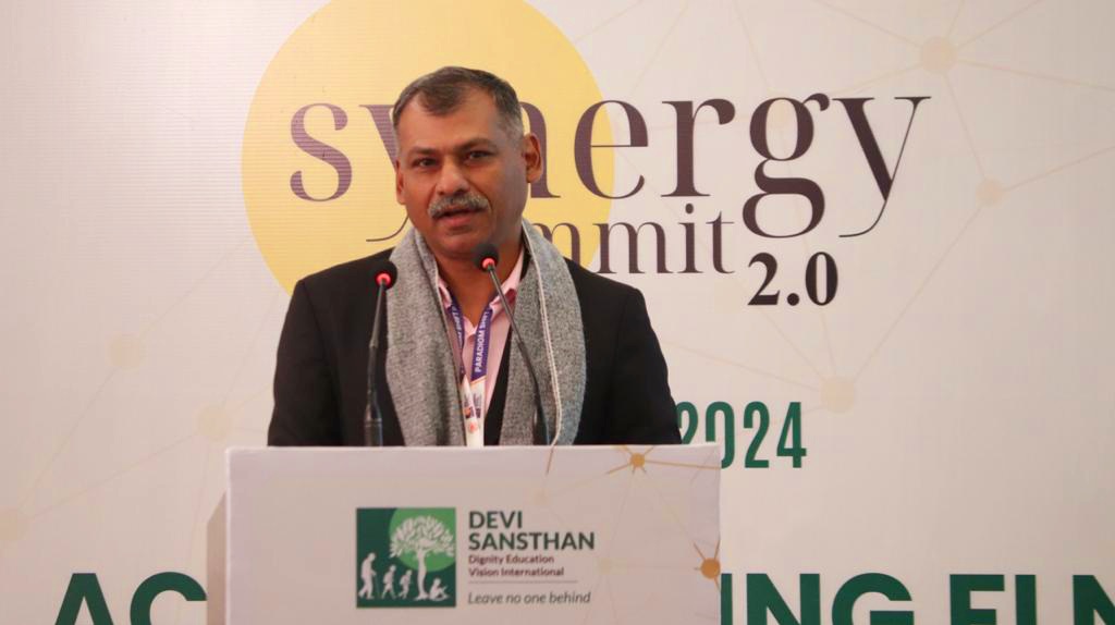 GaneshReddys7's tweet photo. Great to Addressed the "Synergy Summit 2.0 Accelerating #FLN" as Chief Guest in India Habitat Center #IHC New Delhi organised by #DeviSansthan
@citizens_cf Foundation @GCNIndia @NITIAayog @FollowCII @HDFC_Bank @SBI_FOUNDATION @RITESLIMITED @UNinIndia @UNICEF @globalcompact @gailindia