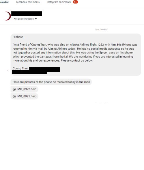 spigen's tweet image. MYSTERY SOLVED: IT WAS US ✈️
@AlaskaAir  @SeanSafyre 

tl;dr: the iphone&apos;s case that survived a 16,000 feet drop from alaska airlines was the spigen cryo armor

(receipts below)