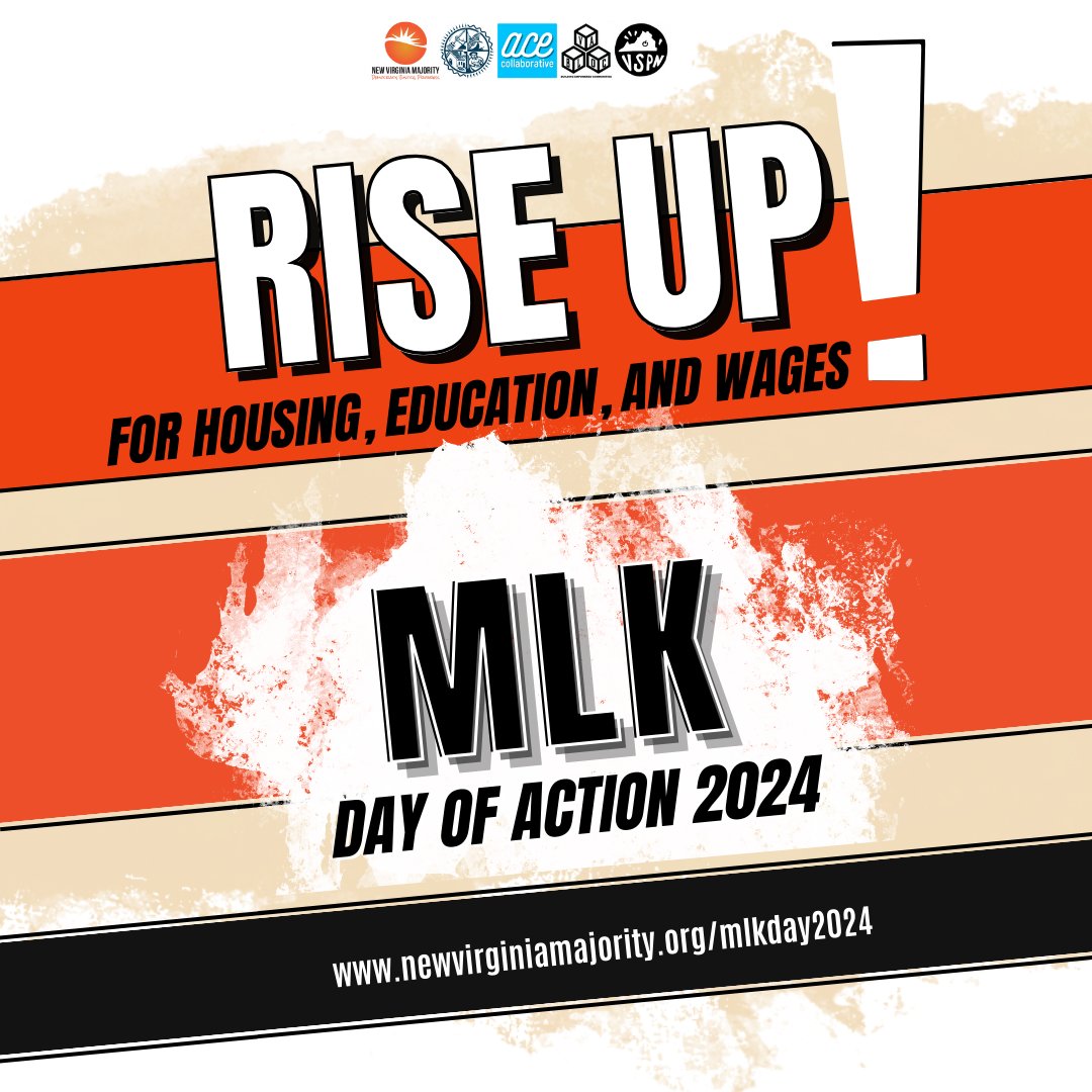 VABLOC_HR's tweet photo. #MLK dedicated his life to securing racial and economic justice for all. That’s why today, for #MLKDay, we’re having our day of action at the Capitol! We’ll march in Richmond and lobby state legislators for the changes we need to #BuildHealthierCommunities. #VALeg https://t.co/eK3sE0aNMf