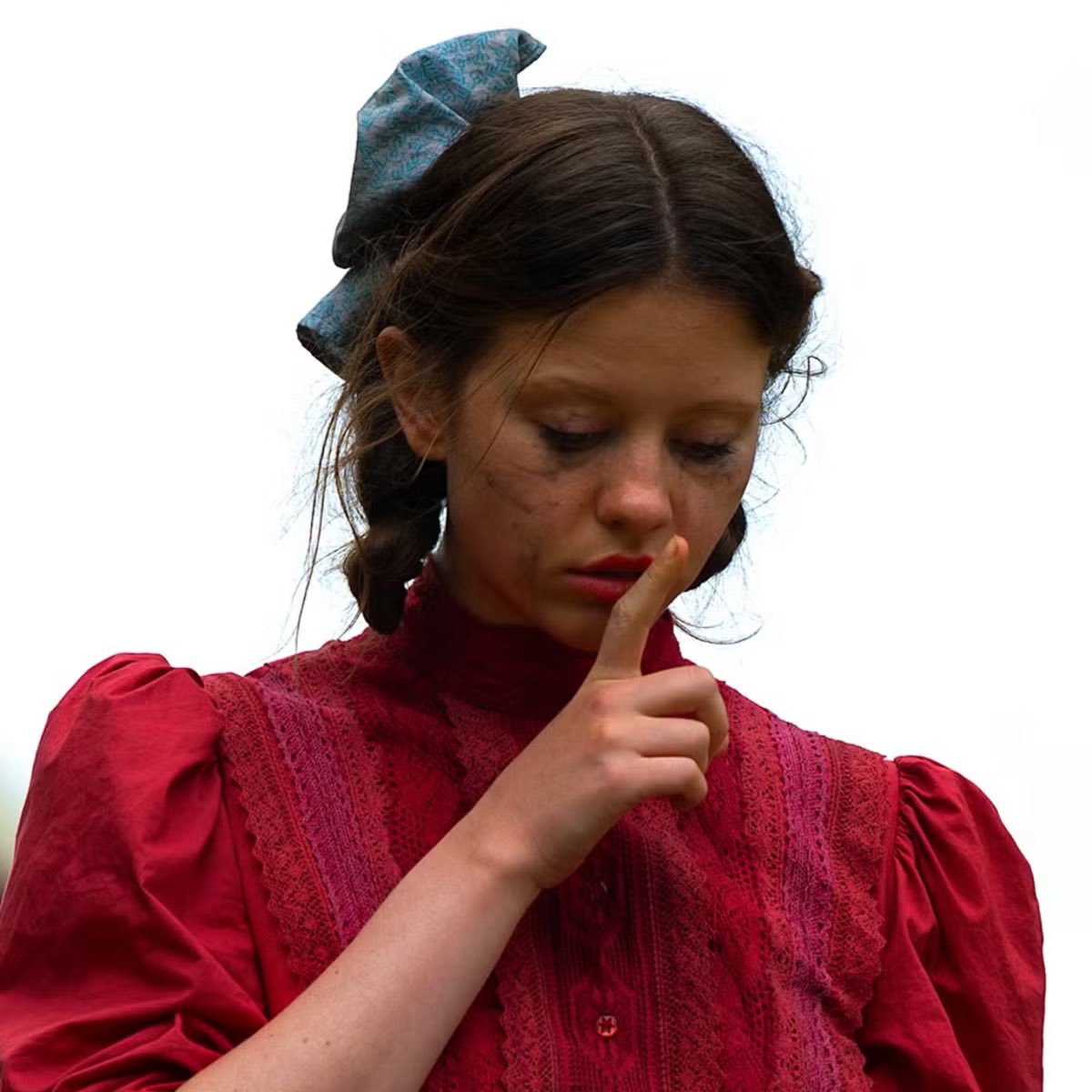 DiscussingFilm's tweet photo. Mia Goth is being sued for allegedly kicking a background actor in the head on the set of ‘MAXXXINE’.

She then allegedly “taunted, mocked and belittled him, daring him to do anything about it.”

(Source: https://t.co/4XuLGuuGJ9) https://t.co/4oeOQWHT9f