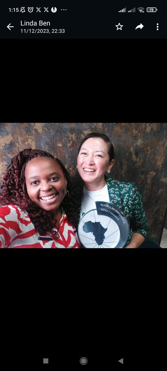 AlkebulanAwards's tweet image. Meeting with winner from @Alkebulan immigrants impact awards 2023 #feedbacksession