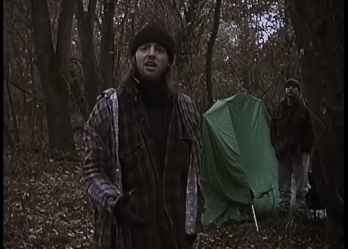 ErickLorinc's tweet photo. It creeps me out, but also The Blair Witch Project is a major comfort film for me. 

A trip into a forest in the middle of Autumn set during a mid-90s Halloween?

I wanna live in that. https://t.co/JEfcD72vH8