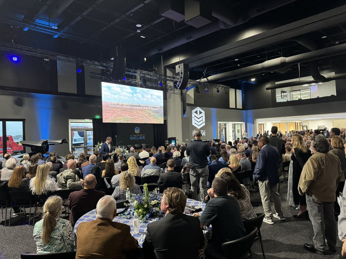 With my wife <a href="/NikkiDeBartolo/">Nikki DeBartolo</a> tonight at the grand opening of the <a href="/TheMotorEnclave/">TheMotorEnclave</a>, what an impressive 200 acre motorsports experience.