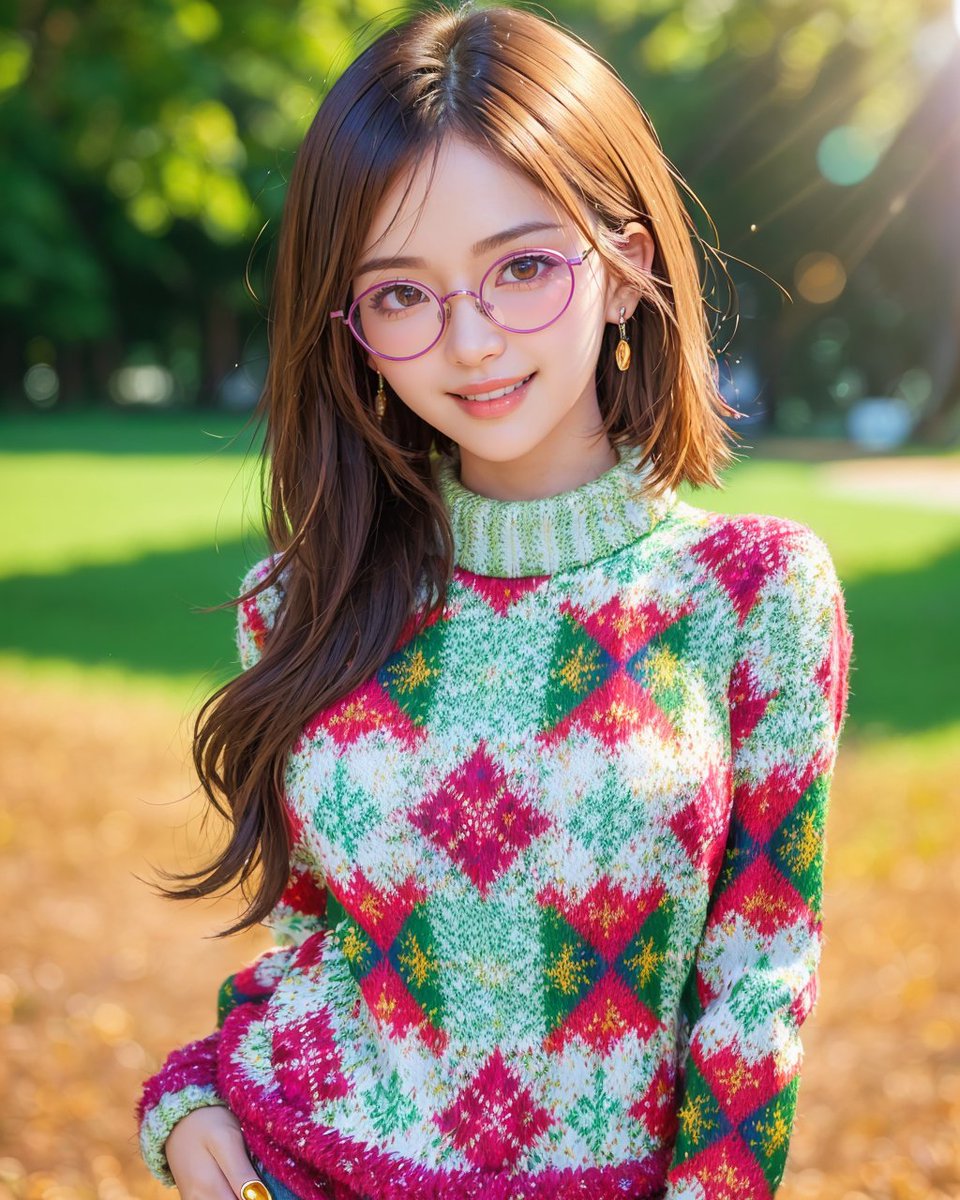 脳内中島君が
「お～い、磯野！！
　#AIダサセーター選手権 やろうぜ」
と言ったので・・・

明日いっぱいまでに引用RPであなたのダサセーター見せてくれたら、RP＆❤️します

順位も賞品もありませんが
お時間あればご参加くダサい

⬇️は”1girl in ugly pattern sweater”で出たやつです
お使いくダサい https://t.co/YiNns7YR1k
