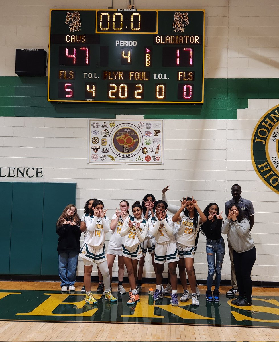 Congrats to JV Girls 🏀 on their W over Northwood! <a href="/JFK_LadyCavs/">🏀💚Lady Cavs💛🏀</a>
