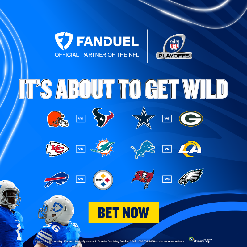 FanDuelCanada's tweet photo. PLAYOFF FOOTBALL!
Win or Go Home...Who Do You Got?! 🏈