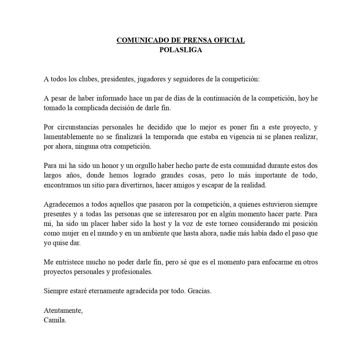 Polas Liga tweet media