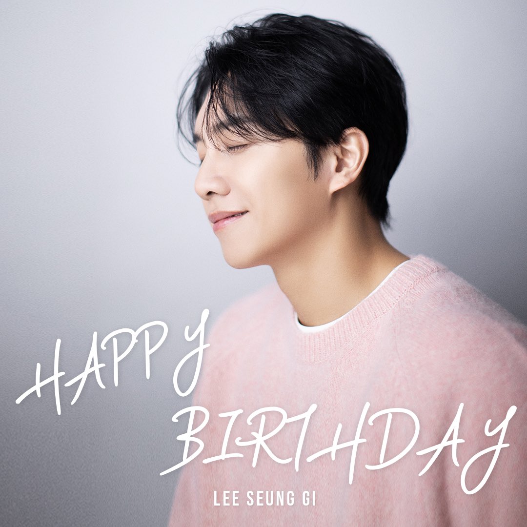 #이승기

2024.1.13
Happy Birthday Seunggi🎂

이승기의 생일을 축하합니다! 🥳🎉

#LeeSeungGi #HBD🎂
#2024_1_13 #HAPPY_SEUNGGI_DAY