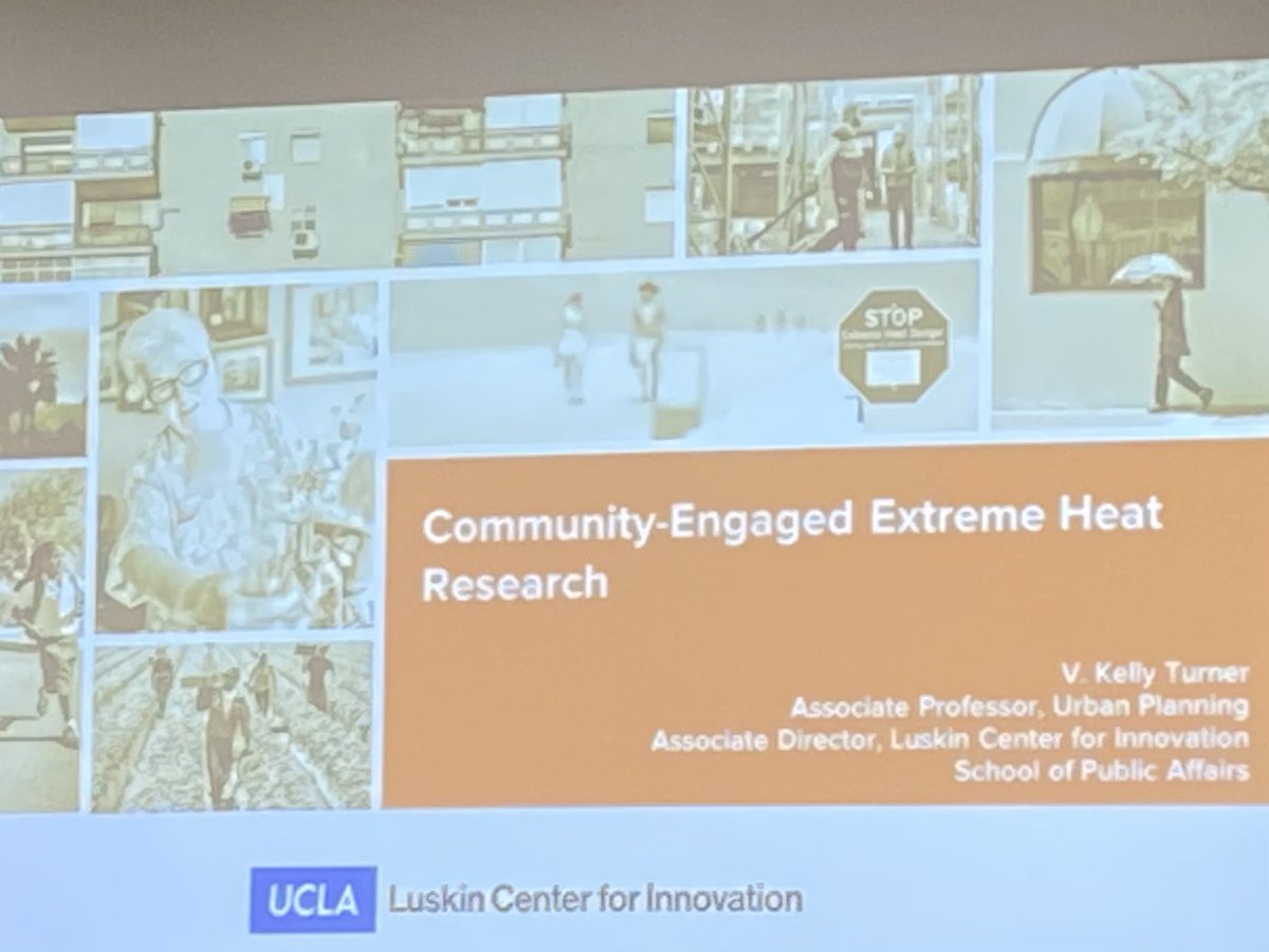 Great panel at the Climate Resilience Nexus #CRN2024 on community-engaged, actionable research featuring @VKellyTurner @LuskinCenter #UCLALuskin @UCLA thanks to @CalSGC @Cal_OPR @ClimateResolve