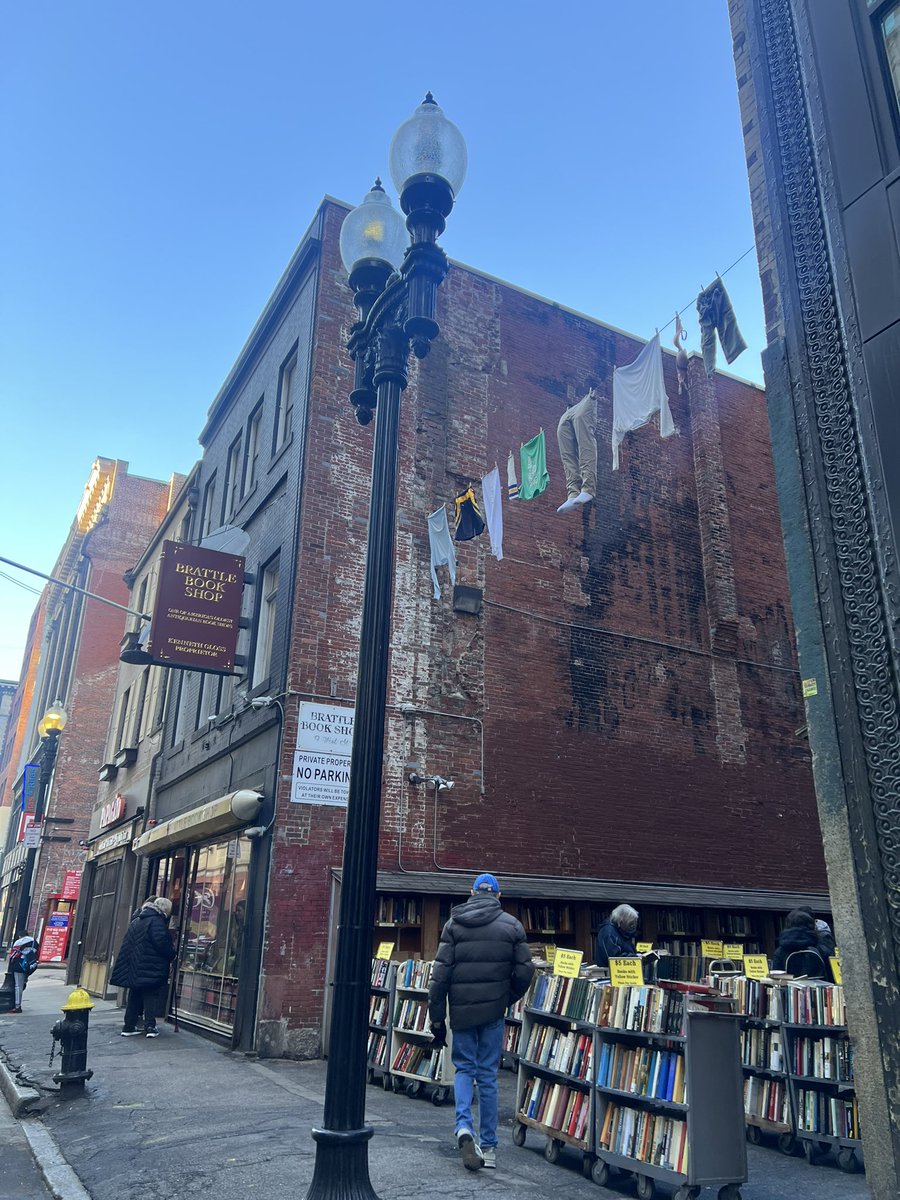 dtownboston's tweet image. Keep your eye out for the Downtown Boston BID's newest addition to the neighborhood art scene as part of WINTERACTIVE.  Untitled by Mark Jenkins, curated by @exmuroqc includes 5 new sculptural elements. (1/6)