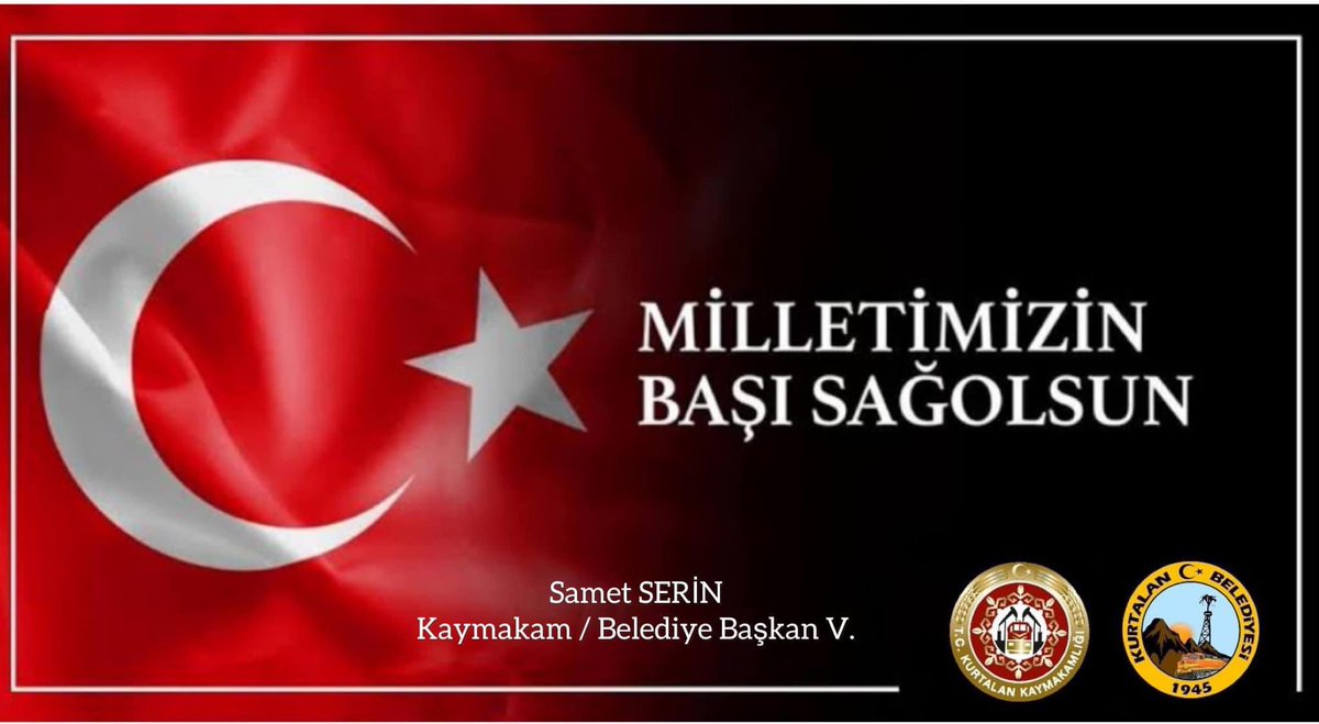 KurtalanKaymakamlığı tweet media