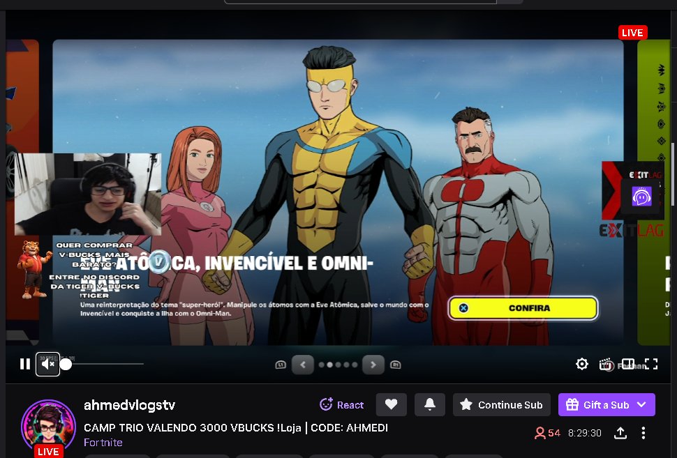 TigerVbucks's tweet photo. CAMP VALENDO 3000 V-BUCKS AGORA!!!

https://t.co/oZF8xqagdY https://t.co/Ndp1wHHBez