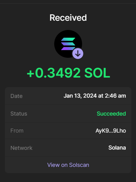 This is the power of @PopFi_io, 

Weekly revshare for 18 NFT's.

Bullish