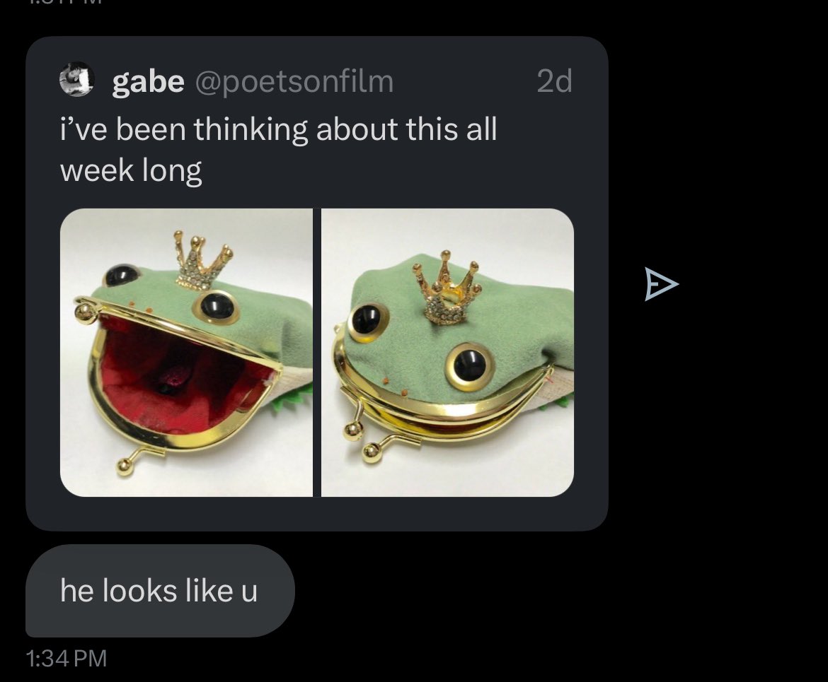 i love it when she dms me