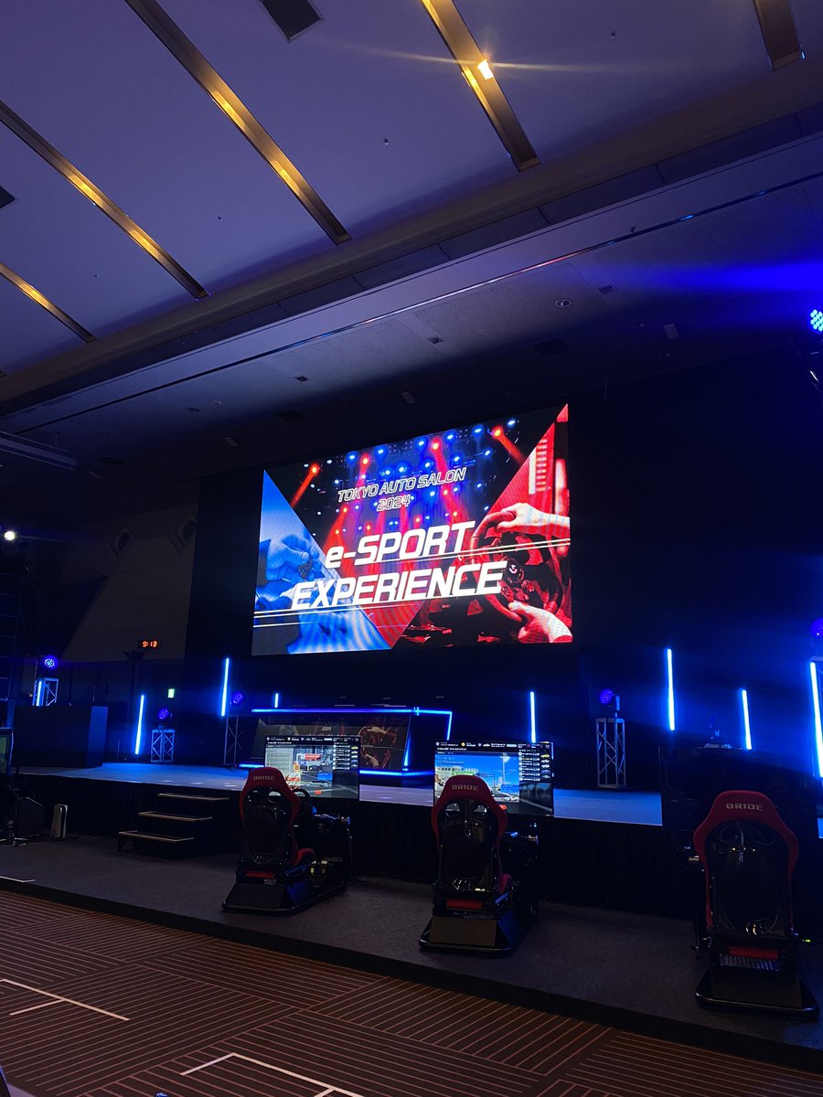 eスポーツ A-class × JEGT
スペシャルタッグマッチ

⏱10:00 ~
📍国際会議場コンベンションホール

今居ます！