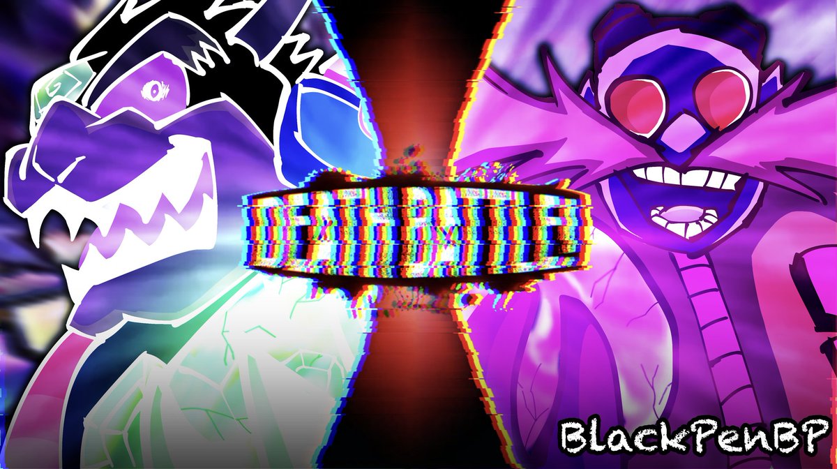 Here's a Bowser vs Eggman (#Nintendo vs #Sega) #DEATHBATTLE thumbnail made by BlackPen! In this one, they are in their dreamy and nightmare forms  holding the dream stone and orb respectively! BTW who do y'all think wins this, using only the game canon versions with their armies?