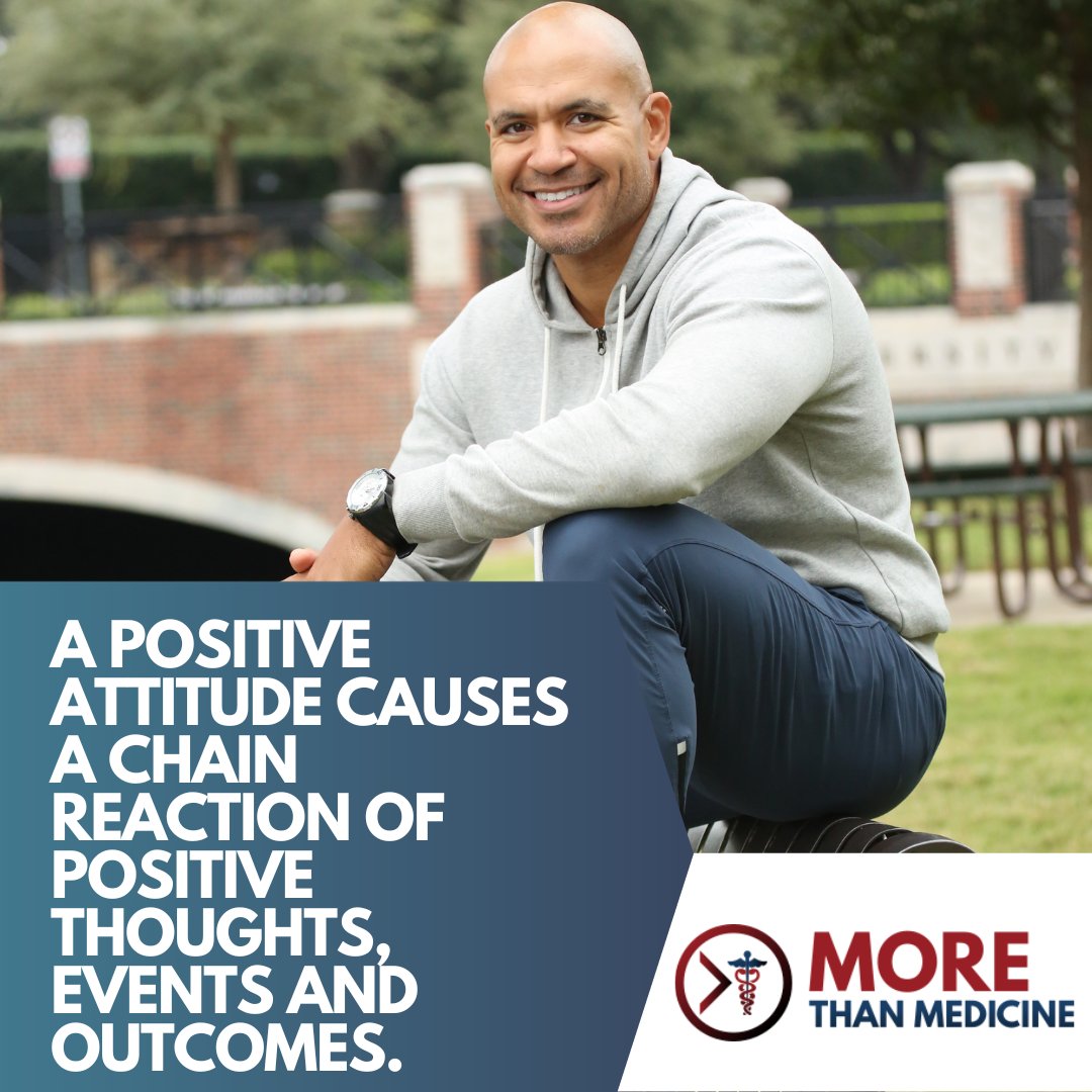 Start a chain reaction of positivity today! Your attitude can be the catalyst for positive change in your life and those around you. Embrace positivity, and watch it multiply. 🌟😄 #Positivity #MindsetMatters #PositiveChange #DrBradMD